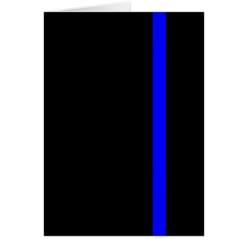 The Symbolic Thin Blue Line on Black