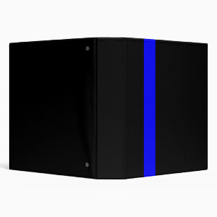 The Symbolic Thin Blue Line on Black Binder