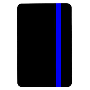 The Symbolic Thin Blue Line on Black Magnet