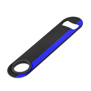 The Symbolic Thin Blue Line on Black Speed Bottle Opener