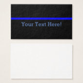 The Symbolic Thin Blue Line Personalize This (Front & Back)