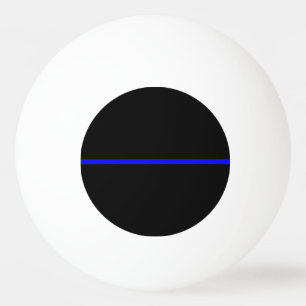 The Symbolic Thin Blue Line Statement Ping Pong Ball