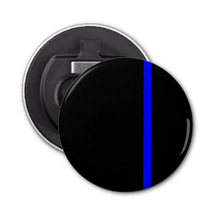 The Symbolic Thin Blue Line Vertical Bottle Opener
