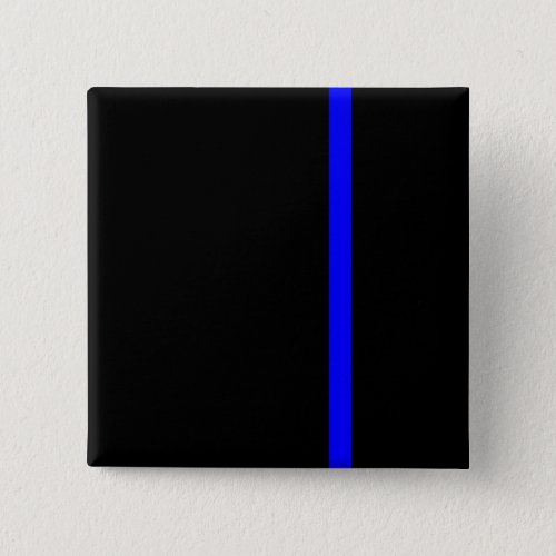 The Symbolic Thin Blue Line Vertical Pinback Button