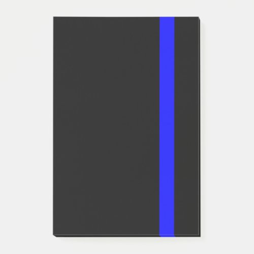 The Symbolic Thin Blue Line Vertical Post_it Notes