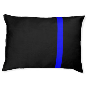The Symbolic Thin Blue Line Vertical Style Pet Bed
