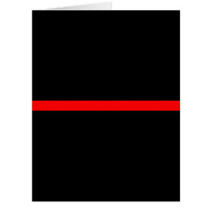 The Symbolic Thin Red Line Graphic Cards