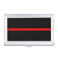 The Symbolic Thin Red Line Horizontal Black