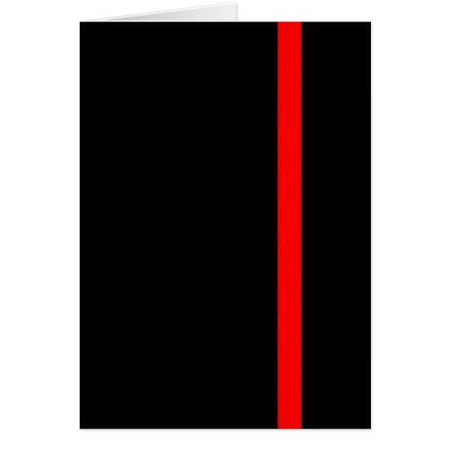 The Symbolic Thin Red Line on Black