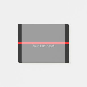 The Symbolic Thin Red Line Personalize This Post-it Notes