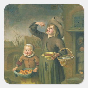 The Syrup Eater Square Sticker