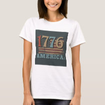 the t-shirt design for the image of "  1776 Americ