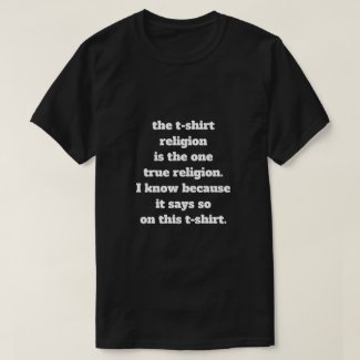 the t-shirt religion