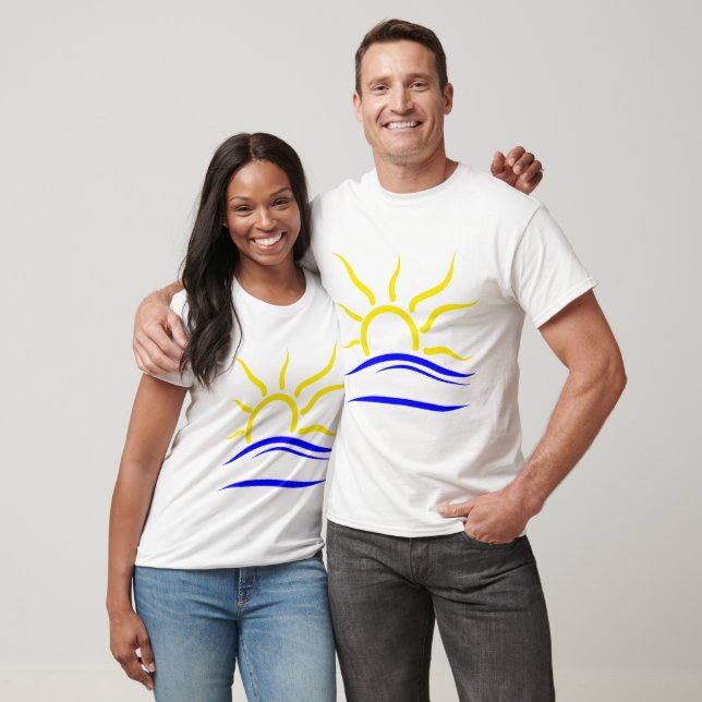 The T-shirt with the naturist symbol (Unisex)