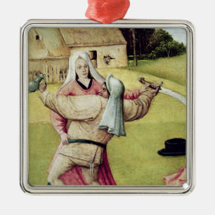 The Table of the Seven Deadly Sins Metal Ornament
