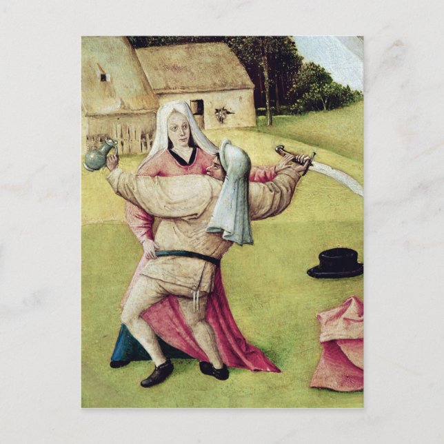 The Table of the Seven Deadly Sins Postcard (Front)