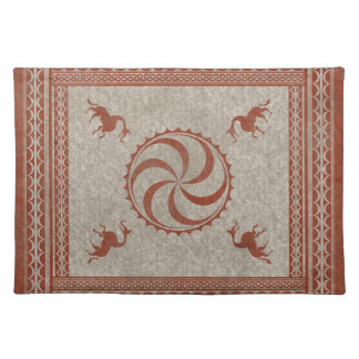 The Table of the Turning Sun: Bronze Age Solstice Cloth Placemat