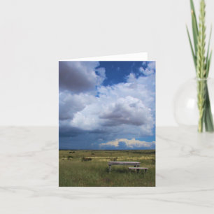 the table, santa fe new mexico card