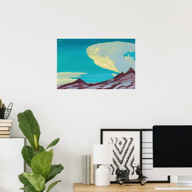 The Tablets of the Commandments by Roerich Poster (Home Office)