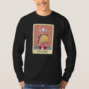 The Taco Foodie Tarot Card Taco Lover Fortune Tell T-Shirt