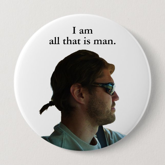 The Tail Pinback Button (Front)