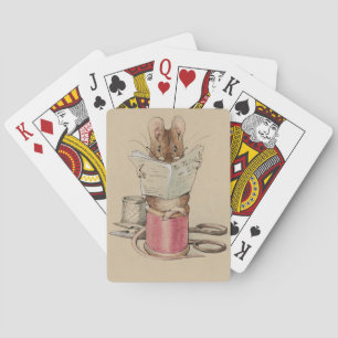 The Tailor Mouse (by Beatrix Potter) Poker Cards