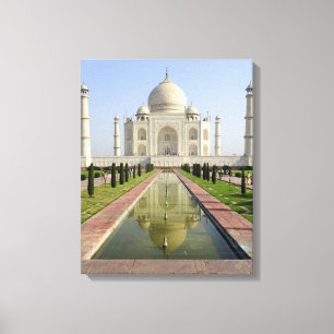 The Taj Mahal, Agra, Uttar Pradesh, India, Canvas Print