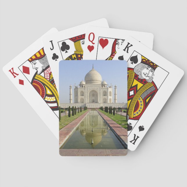 The Taj Mahal, Agra, Uttar Pradesh, India, Poker Cards (Back)