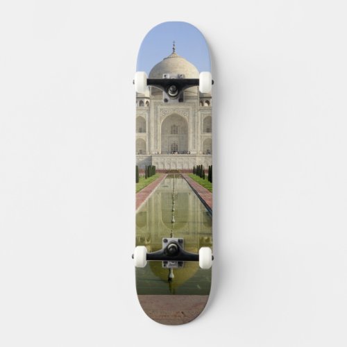 The Taj Mahal Agra Uttar Pradesh India Skateboard Deck