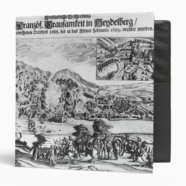 The taking and destruction of Heidelberg by Binder (Front/Inside)
