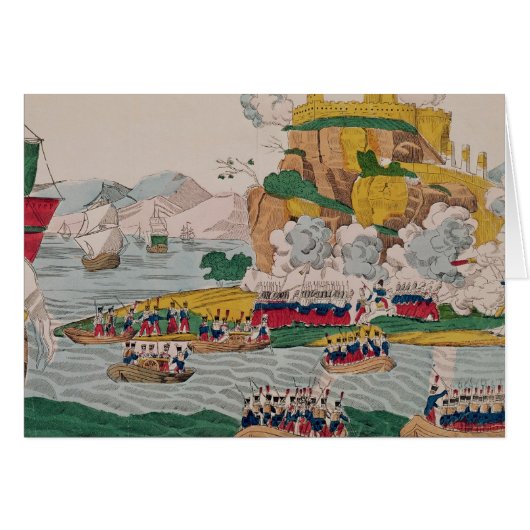 The Taking of Algiers by the French Cards (Front Horizontal)