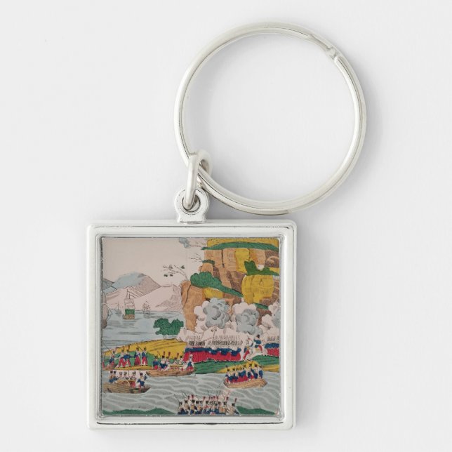 The Taking of Algiers by the French Keychain (Front)