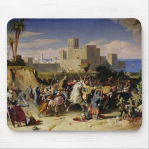 The Taking of Beirut by the Crusaders Mouse Pad