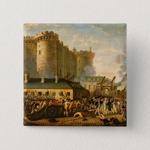 The Taking of the Bastille 14 July 1789 Button