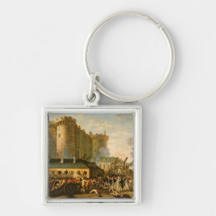 The Taking of the Bastille, 14 July 1789 Keychain