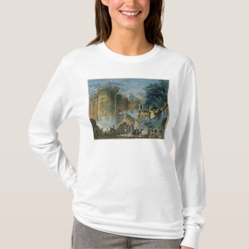 The Taking of the Bastille 14th July 1789 T_Shirt