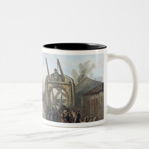 The Taking of the Bastille 14th July 1789 Two_Tone Coffee Mug