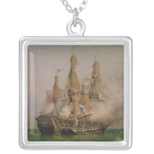 The Taking of the 'Kent' Silver Plated Necklace (Front)