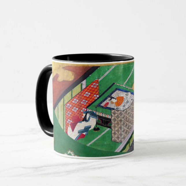 The Tale of Genji, Tawaraya Sotatsu Mug (Front Left)