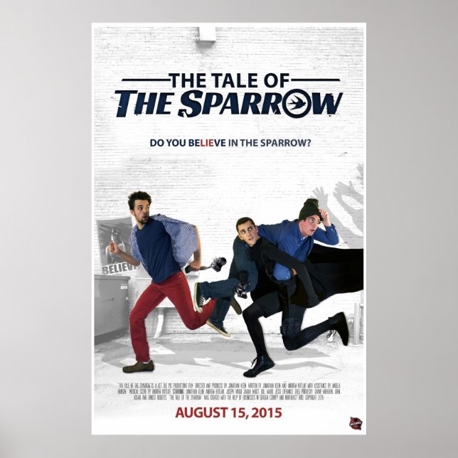 "The Tale of The Sparrow" Official Movie Poster (Front)