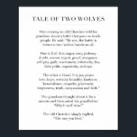 The Tale of Two Wolves Poster<br><div class="desc">The Tale of Two Wolves</div>