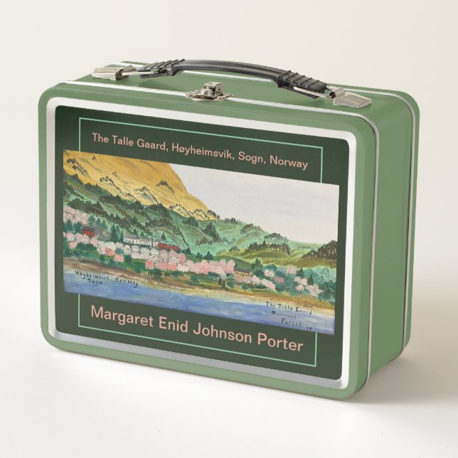 The Talle Gaard (The Talla Farm) '78 MEJP  Metal Lunch Box (Front)