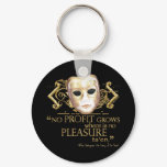 The Taming of the Shrew Quote (Gold Version) Keychain