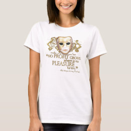 The Taming of the Shrew Quote (Gold Version) T-Shirt