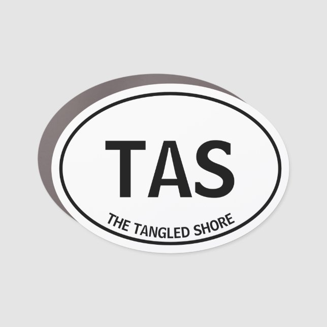 The Tangled Shore Car Magnet (Front)