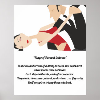 The Tango Couples Dance of Romance and Passion Poster
