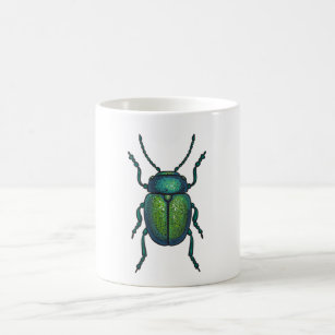 The tansy beetle coffee mug