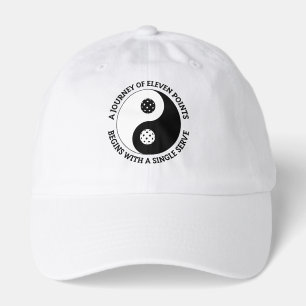 The Tao of Pickleball Funny Yin Yang Pickleball Hat