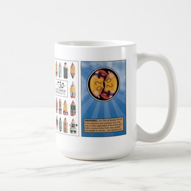 The Tao of Stubbie Pencil Mug #4 (Right)