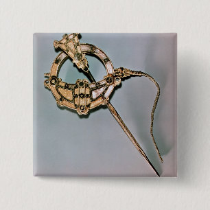 The Tara Brooch, from Bettystown, County Meath (ca Pinback Button